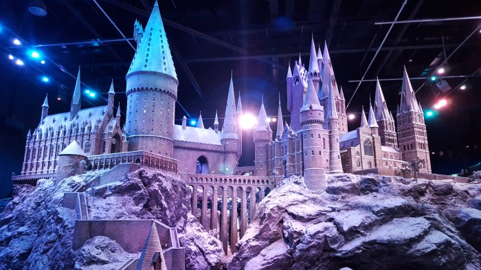 1/8 scale of the Castle in Harry Potter